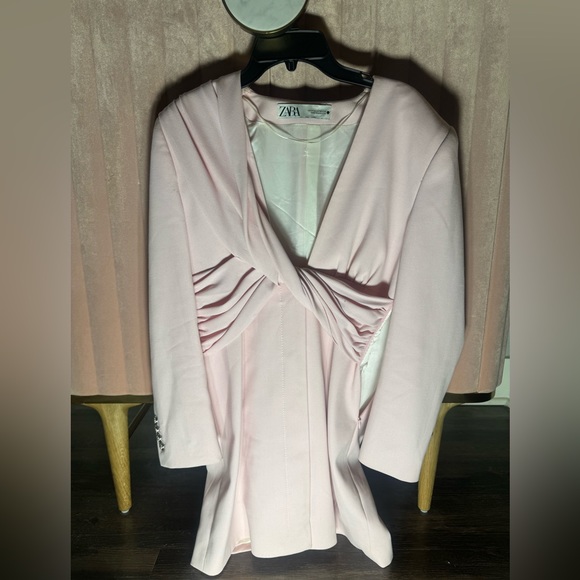 Zara Draped Jacket Dress - Picture 3 of 4